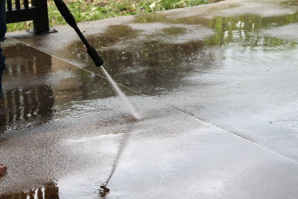 Concrete Deck Cleaning in Nashville